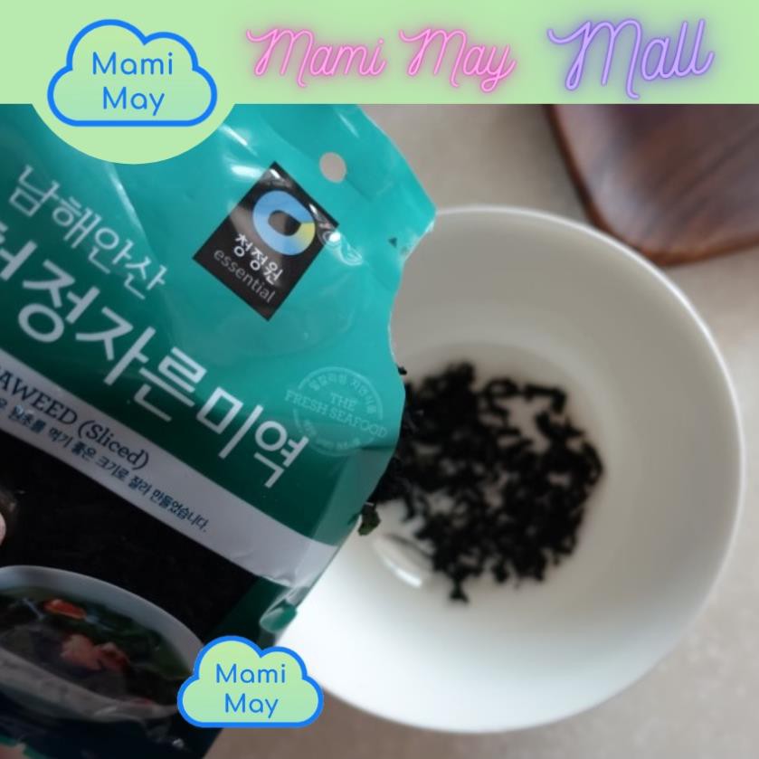 [NHẬP KHẨU] Rong biển khô nấu canh Daesang Hàn Quốc 100g, 200g nấu thịt bò, tôm, đậu hũ, trứng sườn, thịt băm không tanh
