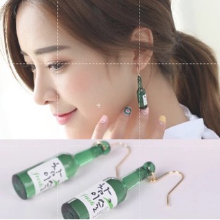 Bông tai chai rượu