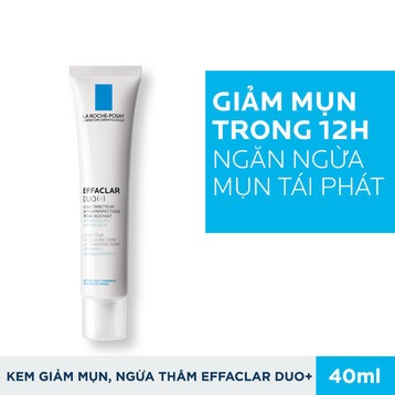 La Roche-Posay Kem Dưỡng Effaclar Duo+ 40ml + Sữa Rửa Mặt