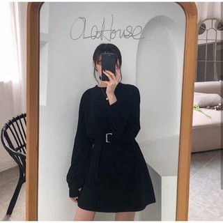 ĐẦM Thắt Đai 2 Kiểu ( kèm đai )