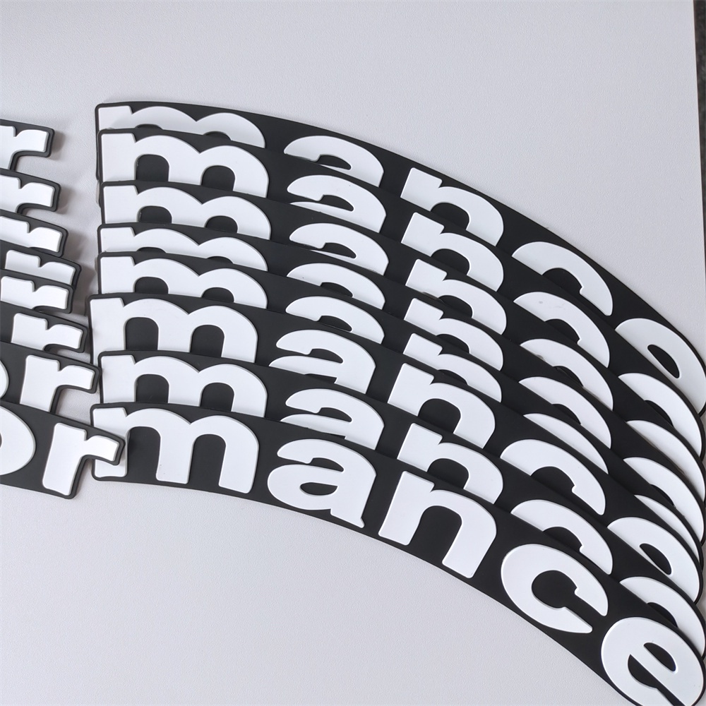 Sticker chữ M-Performance 3D chống thấm nước dán trang trí lốp xe đua