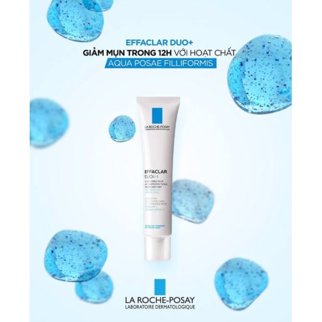 Bộ Sản Phẩm Giảm Mụn Và Chống Nắng La Roche-Posay Effaclar &amp; Anthelios Dry Touch