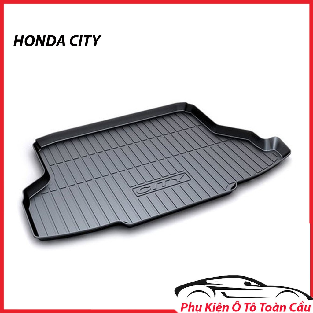 Khay Lót Hành Lý Honda City, Lót Cốp Nhựa Dẻo Cho Xe Honda City 2018-2021-2022