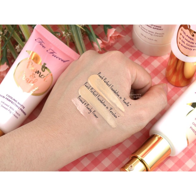 [CÓ SẴN]🌸Kem lót Too faced Hangover primer và Primed & Peachy Cooling Matte Perfecting Primer 🌸 | BigBuy360 - bigbuy360.vn