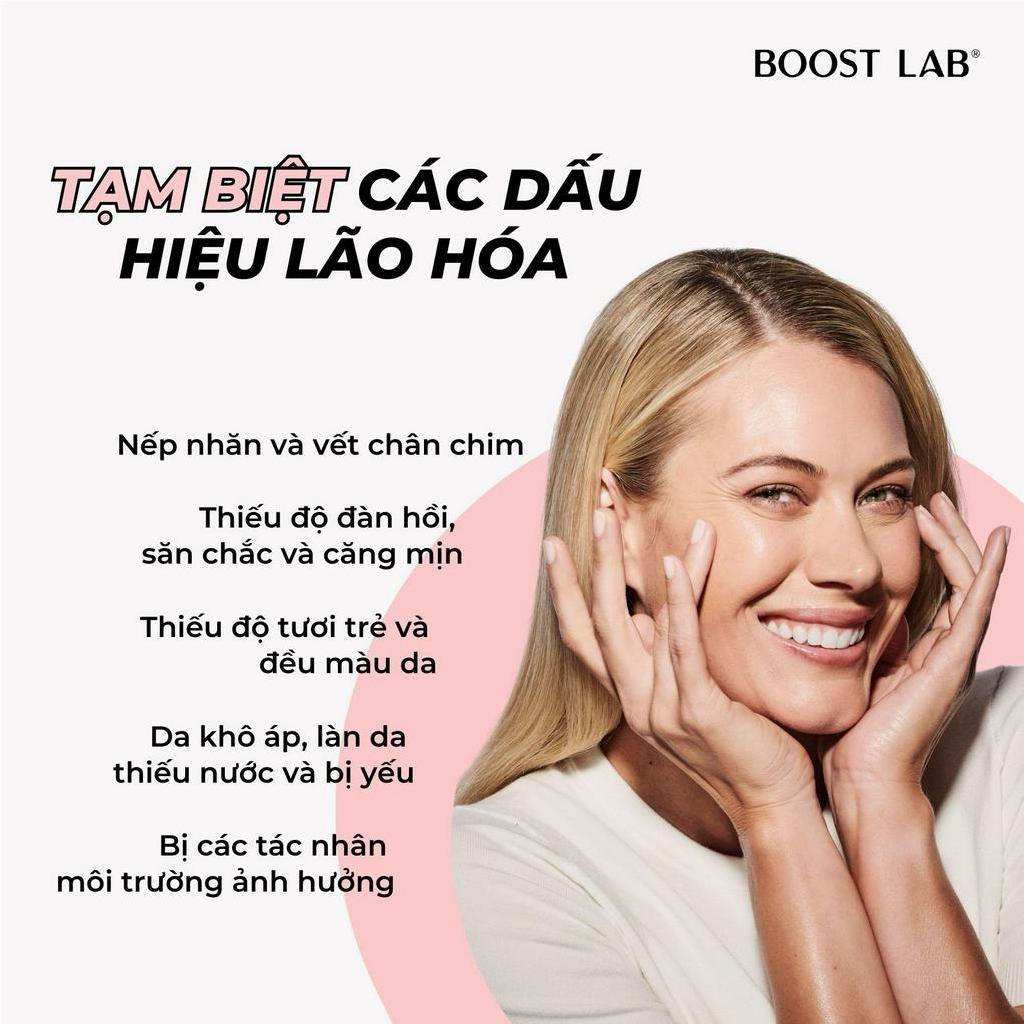 Tinh Chất Peptides Chống Lão Hóa, Cải Thiện Nếp Nhăn và Bảo Vệ Da | BOOST LAB Multi-Peptide Anti-Aging Serum
