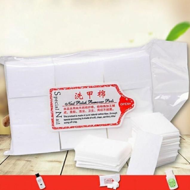Giấy lau gel loại 1 không lông (bịch 1000 miếng)