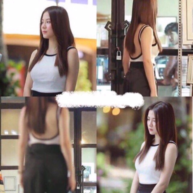 Áo hở lưng chữ U hàng đẹp Hanna | BigBuy360 - bigbuy360.vn