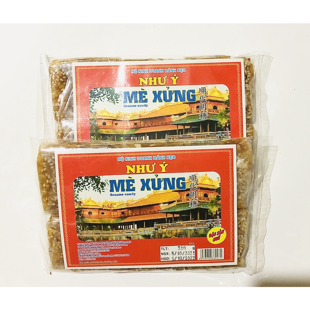 Kẹo mè xửng Yến Linh gói 240g đặc sản Huế ngon