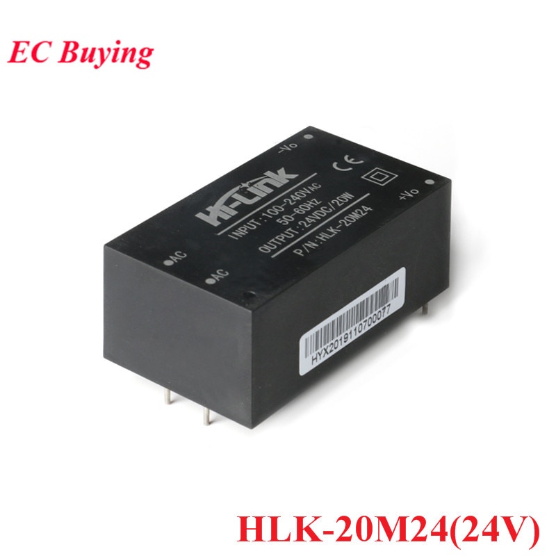Mô Đun Cấp Nguồn Mini AC DC 220V Sang 5V/9V/12V/15V/24V 20W HLK-20M05 HLK-20M09 HLK-20M12 HLK-20M24