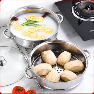 Nồi hấp inox 2 tầng cao cấp