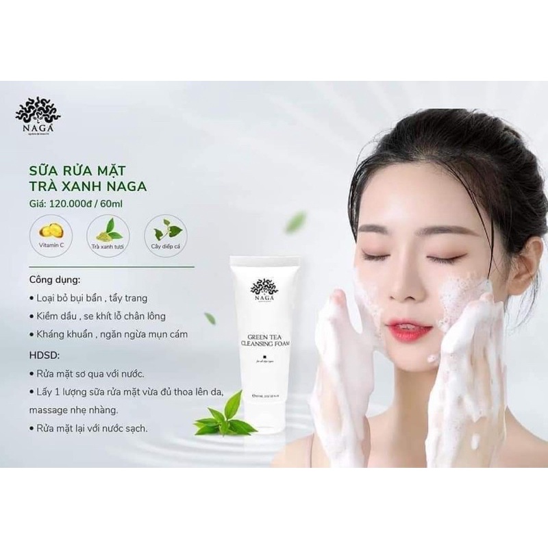 Sữa rửa mặt NAGA