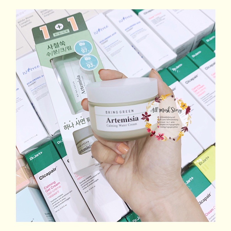 KEM DƯỠNG ẨM BRING GREEN NGẢI CỨU