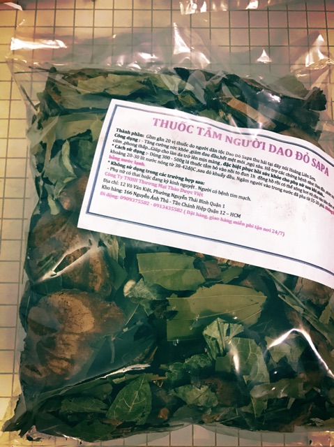 1kg Lá tắm người Dao đỏ Sapa - Lào Cai - Lá tắm sau sinh