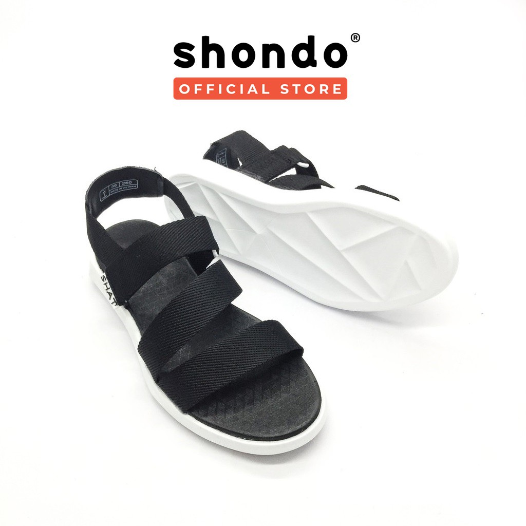 Giày Sandals SHAT Màu Đen - THM112