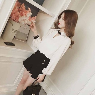 Áo sơ mi nữ, áo kiểu choker