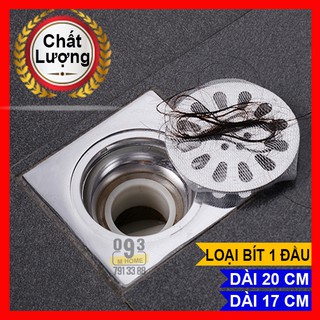 Combo 300 túi lọc rác nắp thoát nước hố ga,túi rác chặn rác