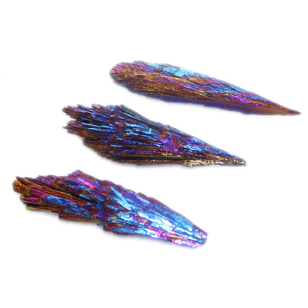Đá Tự nhiên Màu Xanh Cầu Vồng  Phản Lực đá Rainbow Titan Titan Tourmaline Cụm Khoáng Mẫu Vật Chữa B