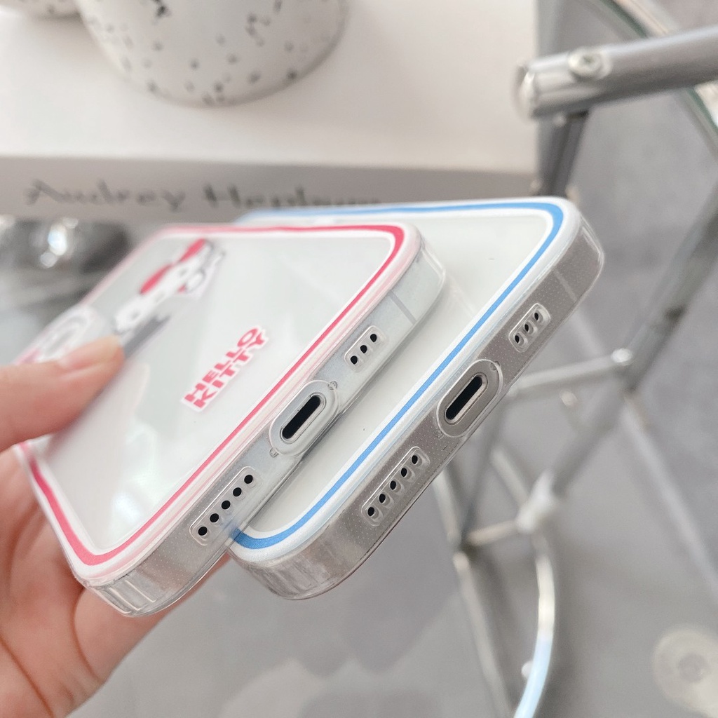 Ốp Điện Thoại Tpu Mềm Chống Sốc In Hình Hello Kitty Cho iPhone 11 12 13 pro max XS X XR XSMax 7 8 6 6s plus 5 4 SE 2020