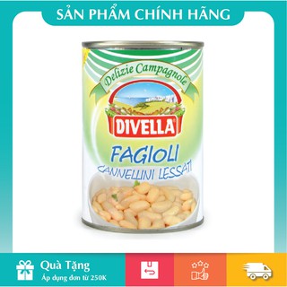 [Hàng Chính Hãng] Đậu Bơ Trắng Tây Ban Nha Đóng Hộp Fagioli Bianchi Spagna 400gr