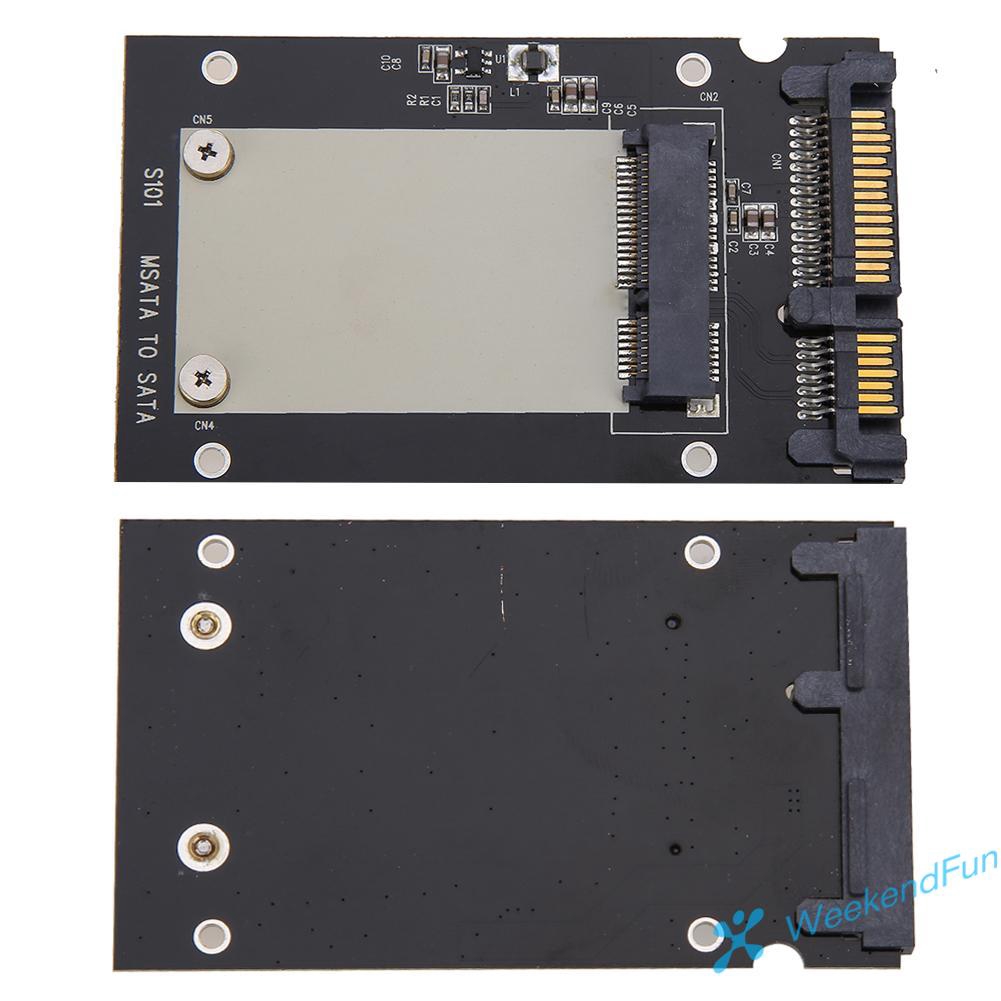 Card chuyển đổi MSATA SSD sang SATA 2.5 Inch chuyên dụng cho máy tính