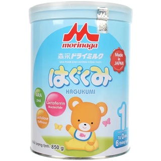 Sữa bột Morinaga Số 1 Hagukumi lon 850g