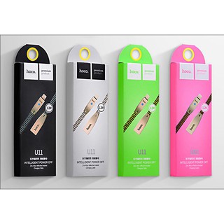 Cáp sạc nhanh iphone tự ngắt hoco U11