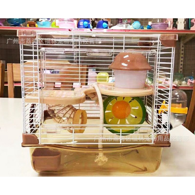 Lồng thoát hiểm ống nối 2 tầng cho hamster