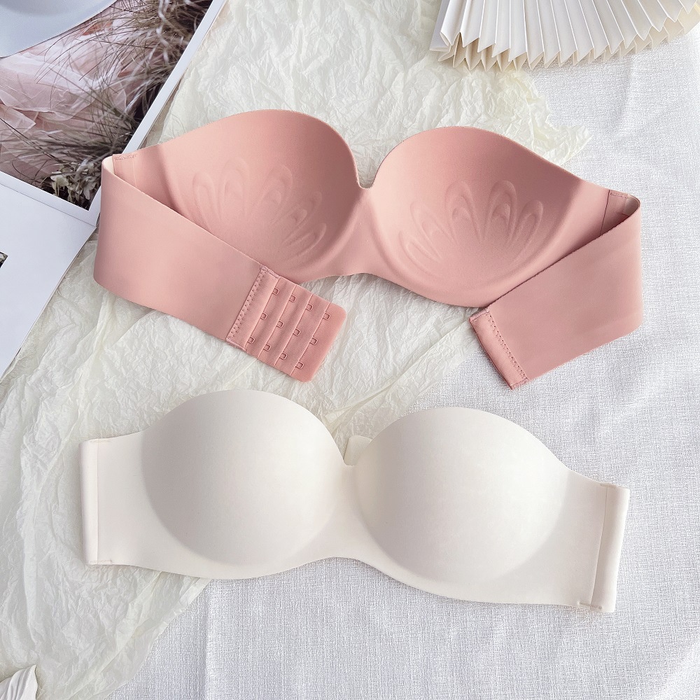 Áo Ngực Không Dây Không Gọng Không Đường May Thiết Kế Hở Lưng Quyến Rũ Cho Nữ