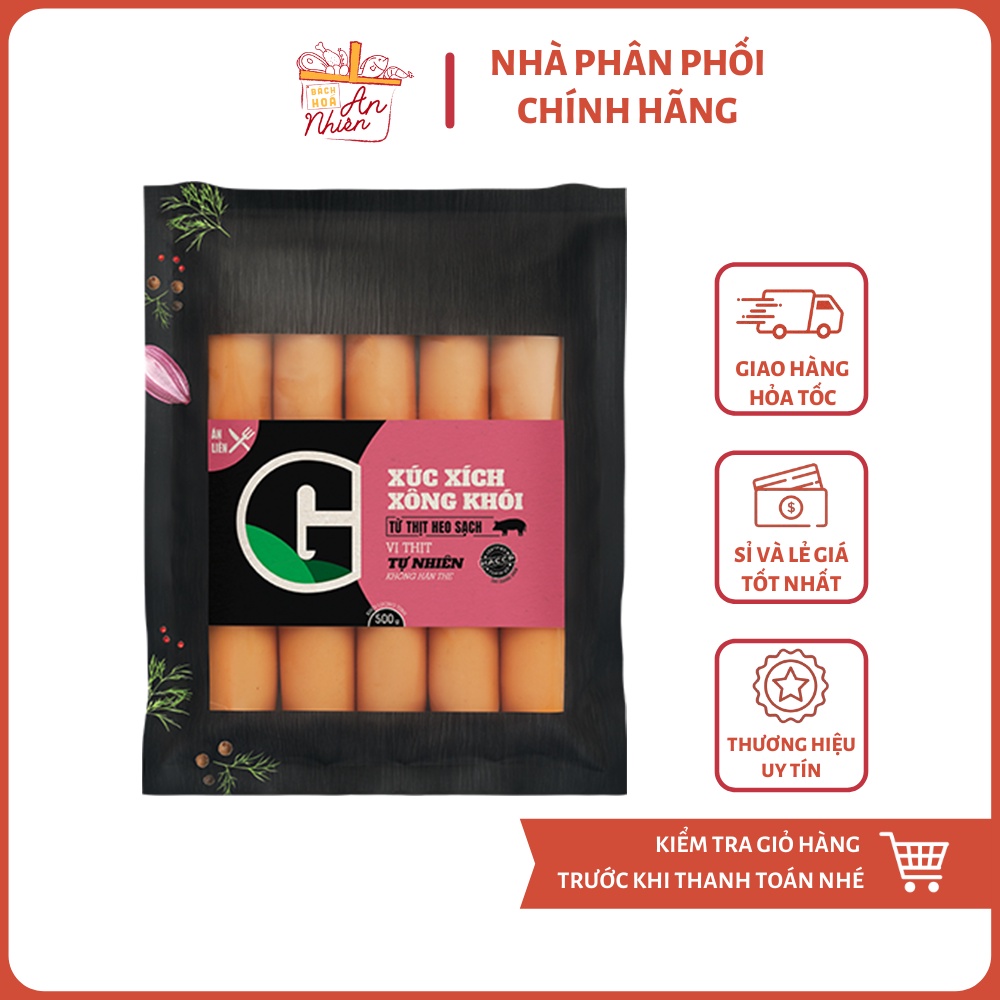 Xúc xích xông khói G Kitchen gói 200g/500g