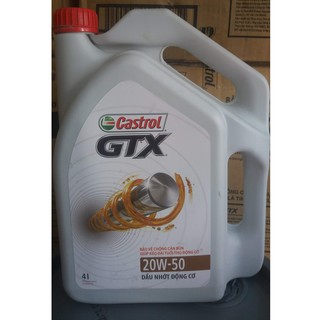 DẦU NHỚT OTO CASTROL GTX 20W50 4L