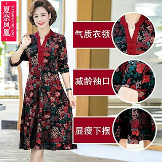 đầm nữ trung niên thời trang