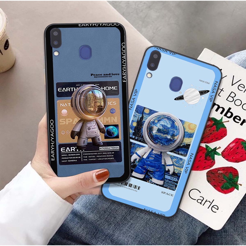 Ốp Samsung M20 / M30 in hình người máy phi hành gia siêu đẹp siêu ngầu