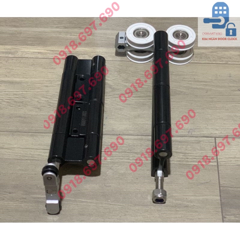 Bánh xe cửa lùa xếp trượt nhôm xingfa hàng chính hãng