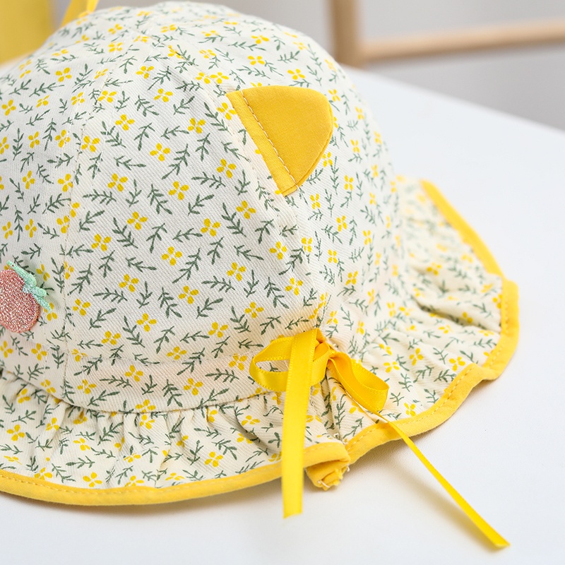 Mũ Tai Bèo Chống Nắng Mỏng Điều Chỉnh Tùy Ý Thời Trang Mùa Hè Cho Bé Trai