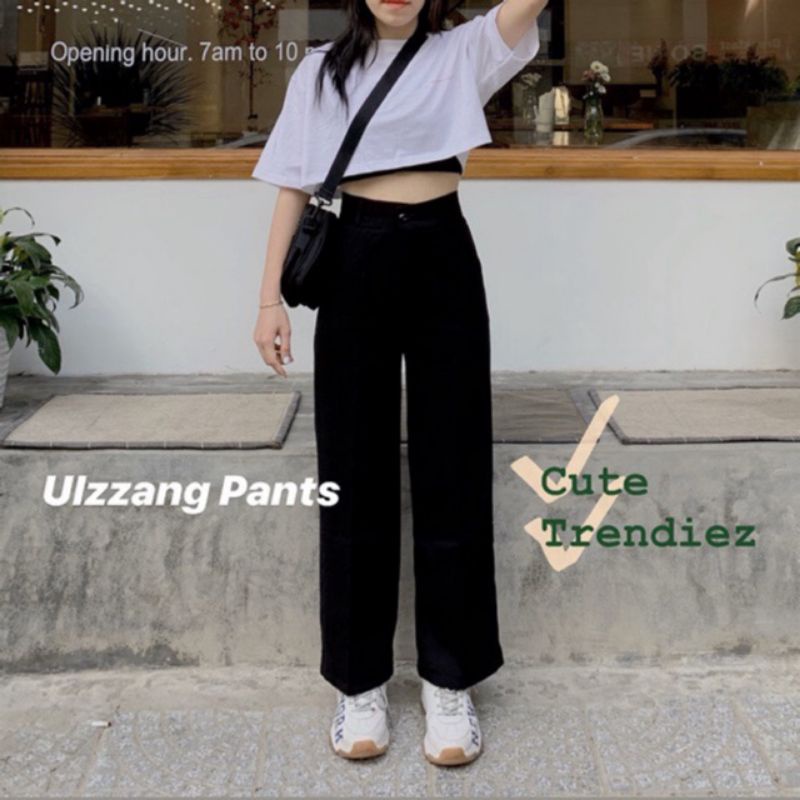 Quần tây ống suông oldschool thanh lí