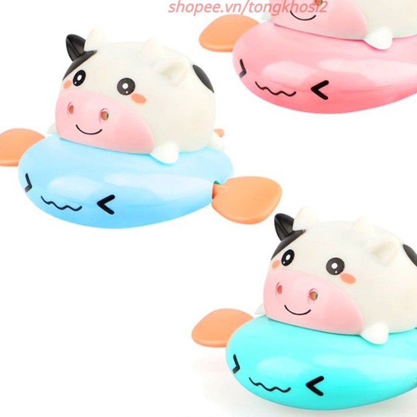 Đồ Chơi Bồn Tắm Vặn Cót Heo Con Bơi Lội Phun Nước Đáng Yêu Cho Bé Đồ Chơi con vật Thả Bồn Tắm Cho Bé Dễ Thương