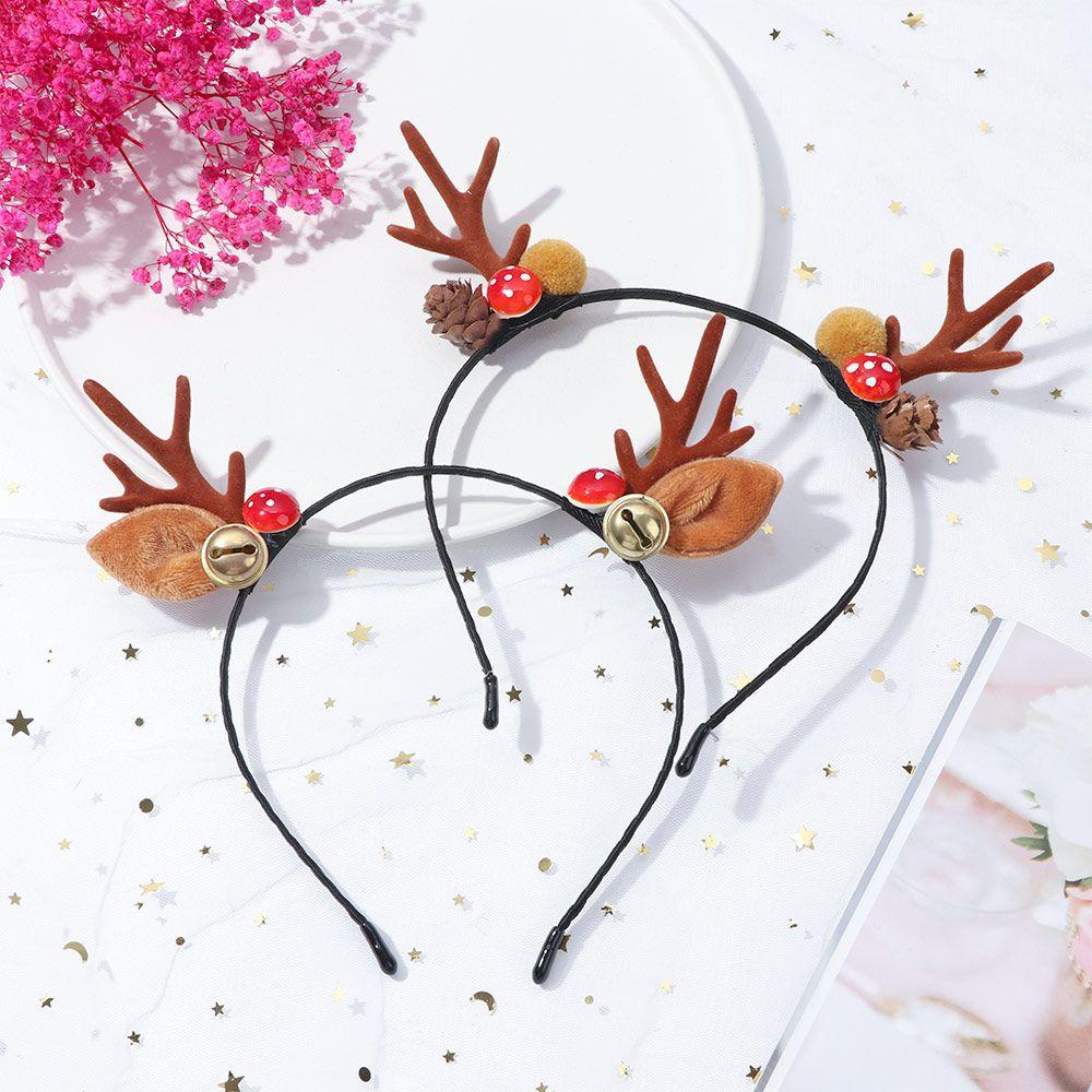 PINEVN Băng Đô Cài Tóc Hình Tuần Lộc Giáng Sinh