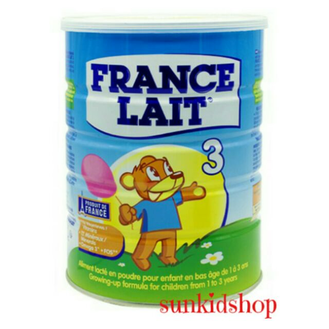 Sữa francelait số 3 900g