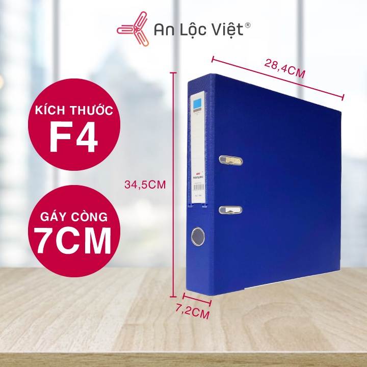 Bìa Còng Liwang F4 5cm, 7cm - 1 mặt xi, 2 mặt xi