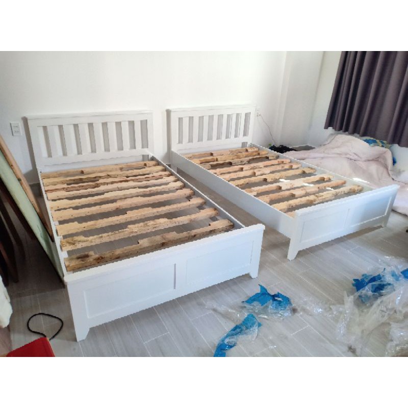 Giường 1m2x2m Gỗ Thông Nhập Khẩu 1m2x2m. | BigBuy360 - bigbuy360.vn