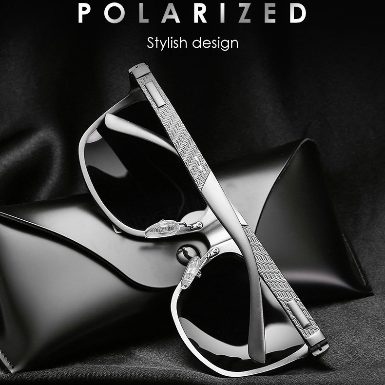 kính nam ⚡ FREESHIP ⚡ Kính Mát Nam Phân Cực Polarized 2823 - Khung hợp kim | BigBuy360 - bigbuy360.vn