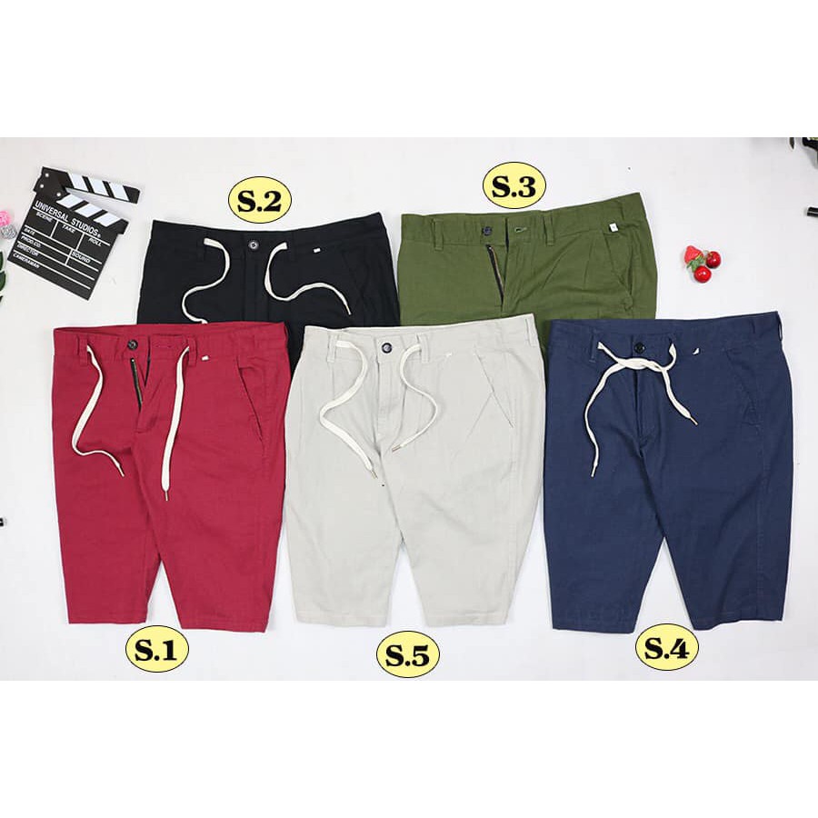 [Xa Kho] Quần Short Đũi Nam, Chất vải đũi Co Giãn, Mềm Mịn | BigBuy360 - bigbuy360.vn