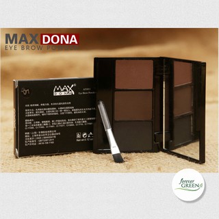 Bột tán lông mày hộp 3 khay Maxdona FG268
