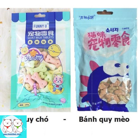 Bánh quy chó mèo Orgo gói 80gr