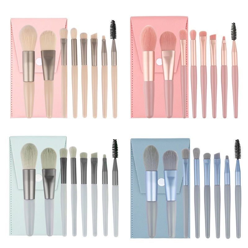 Set 8 Cọ Trang Điểm Chuyên Nghiệp Chất Lượng Cao