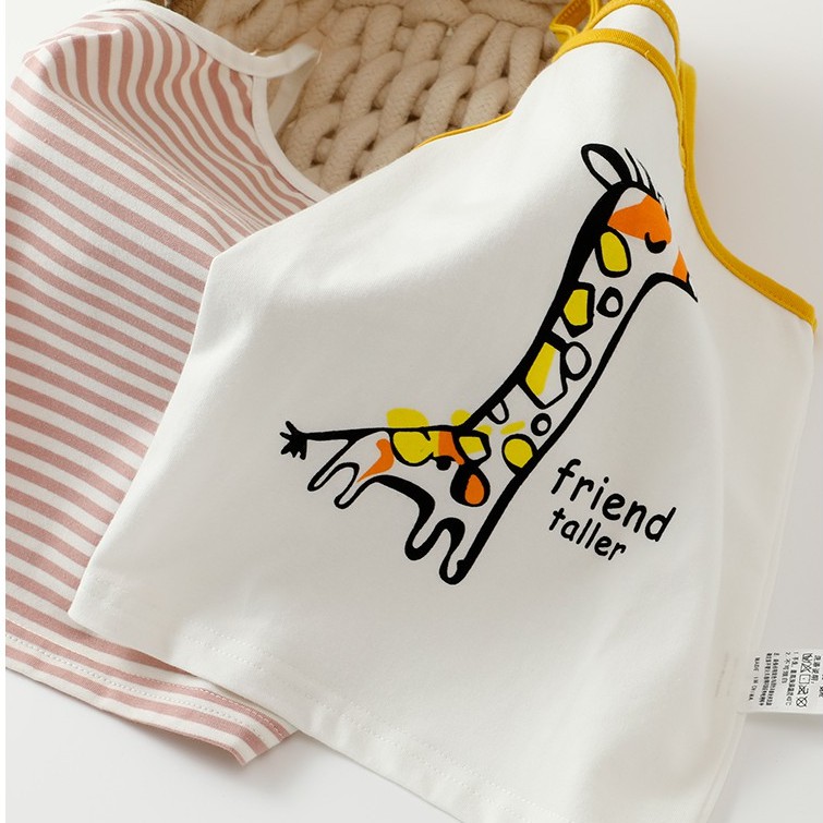Áo lót hai dây vải cotton thiết kế đáng yêu cho bé gái tuổi teen