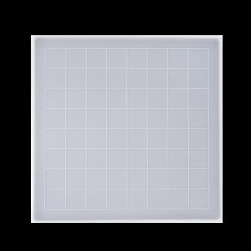 1 Bộ Khuôn Nhựa Epoxy Hình Quân Cờ Vua Kèm Khuôn Bằng Silicone
