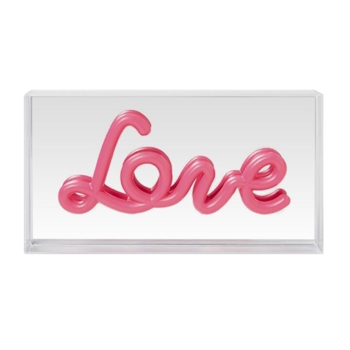 Đèn Neon ARTBOX Hàn Quốc Hình Chữ Love Màu Hồng