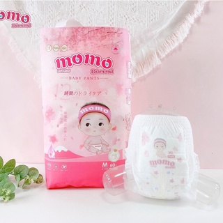 Bỉm momo diamond dán/ quần s64 m62 l54 xl50
