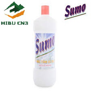 NƯỚC TẨY NHÀ TẮM, TOLET VÀ MEN SỨ SUMO 1000ml (tím, trắng) - Giao màu ngẫu nhiên